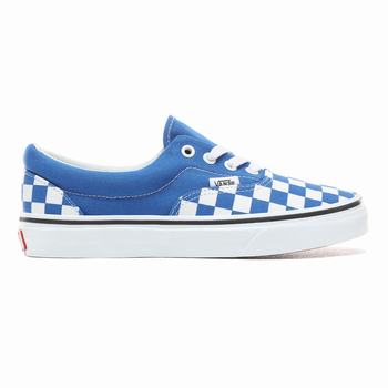 Damske Tenisky Vans Checkerboard Era Modre/Biele VA17AHGBN